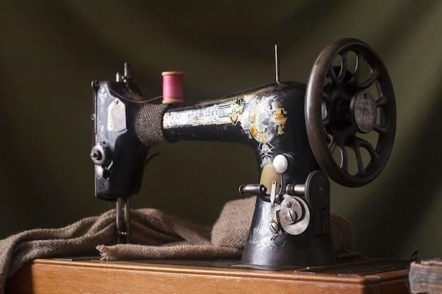 antique singer sewing machine manual